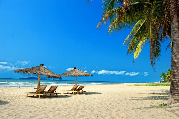 Praia de Sanya, Hainan — Fotografia de Stock