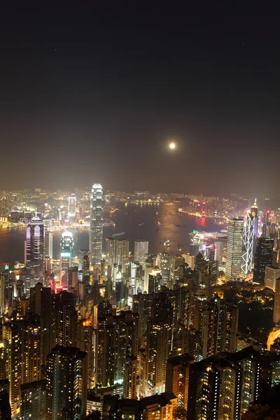 Hong Kong at night — Stock Photo, Image