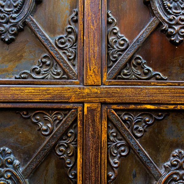 Antieke deur — Stockfoto