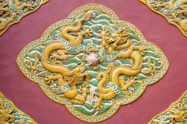 Le beau mur du dragon — Photo