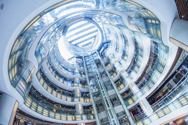 The metal and glass roof — Stock Photo, Image