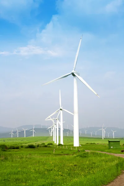 Wind power generation — Stock Photo, Image