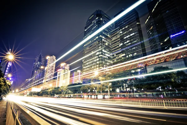 Fast moving cars — Stock Photo, Image