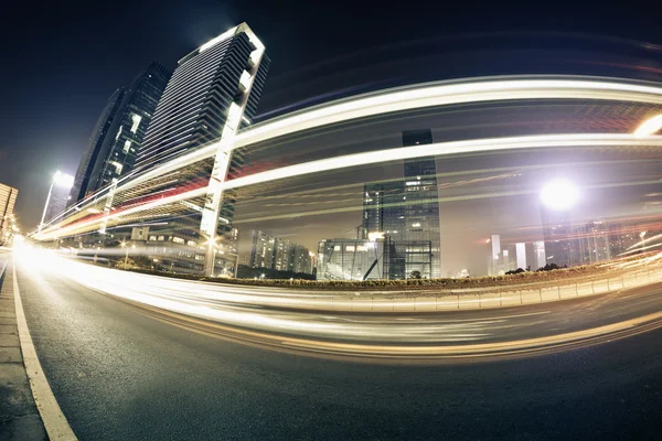 Fast moving cars — Stock Photo, Image