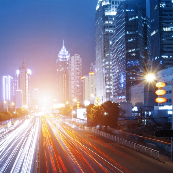 Cidade noite — Fotografia de Stock