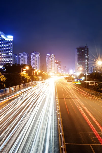 Cidade noite — Fotografia de Stock