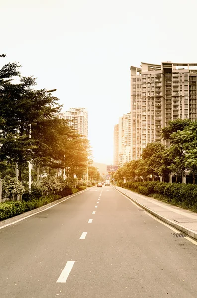 Edificios y carreteras —  Fotos de Stock