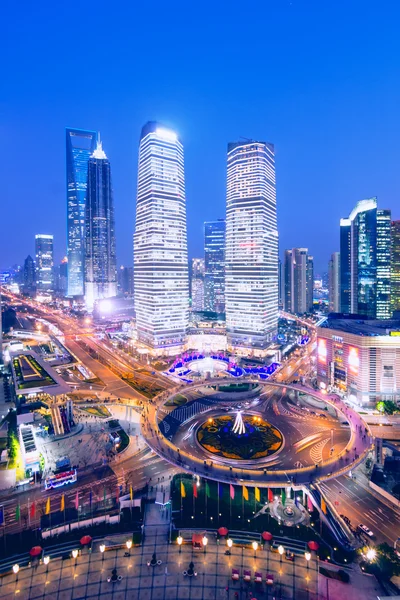 Shanghais skyline — Stockfoto