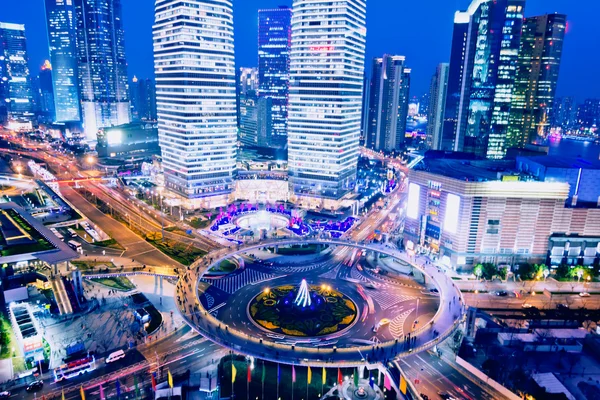 Skyline shanghai — Stok fotoğraf