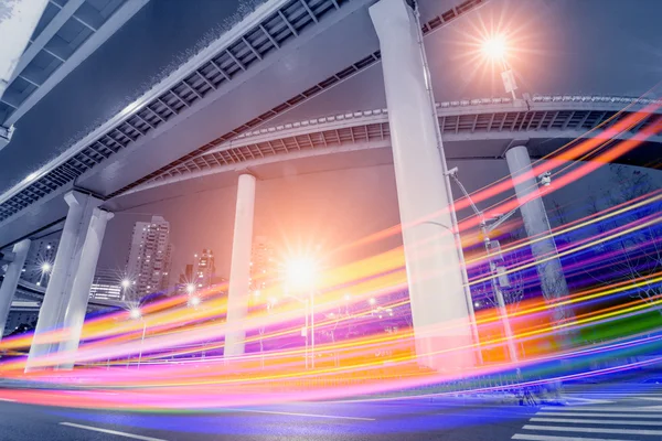 Megacity Highway in China — Stock Photo, Image