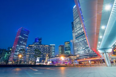 güzel bir gece çekimi shanghai