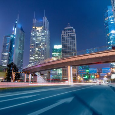 güzel bir gece çekimi shanghai
