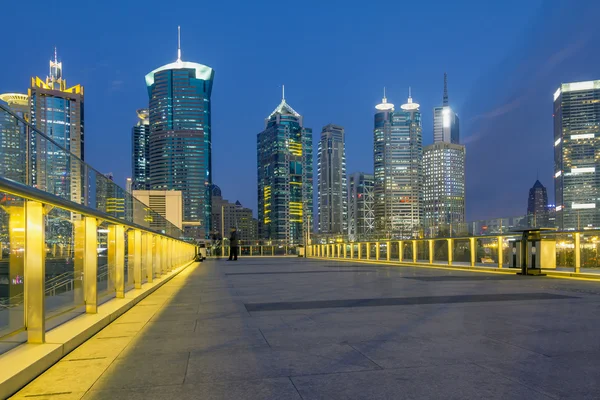 Panorama van shanghai — Stockfoto