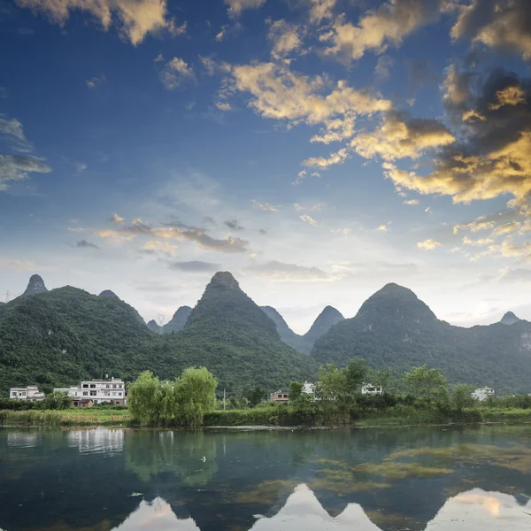 Yangshuo och guilin i Kina — Stockfoto