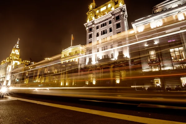 The bund i shanghai — Stockfoto