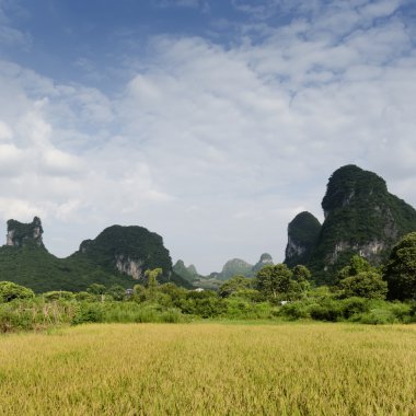 Yangshuo ve guilin Çin
