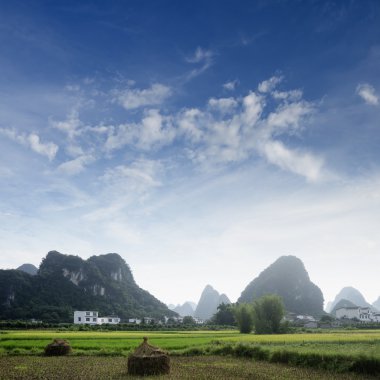 Yangshuo ve guilin Çin