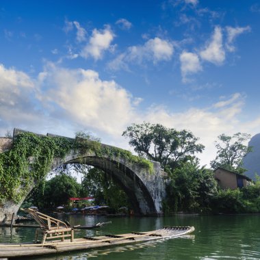 Yangshuo ve guilin Çin