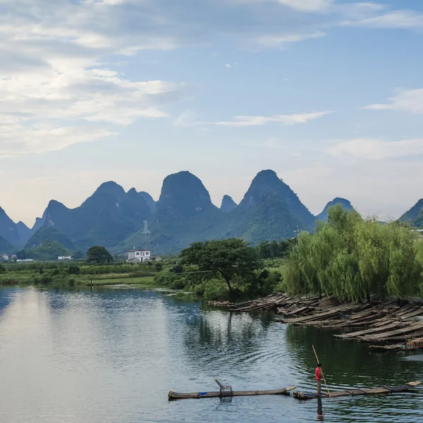 Yangshuo, 중국 계 림 — 스톡 사진