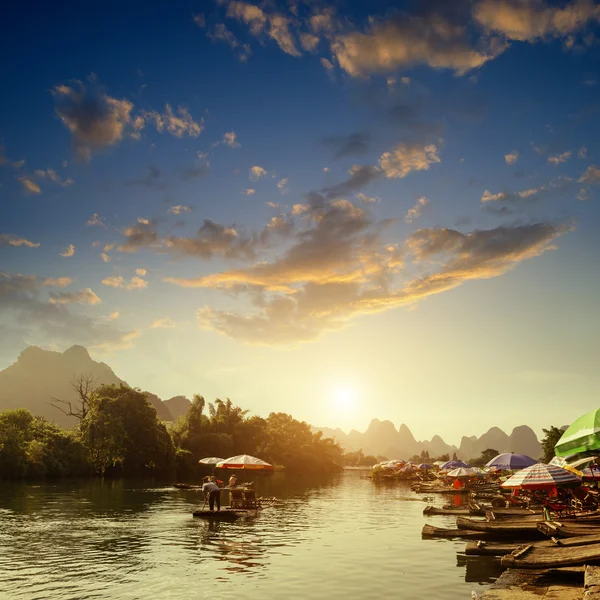 Yangshuo och guilin i Kina — Stockfoto