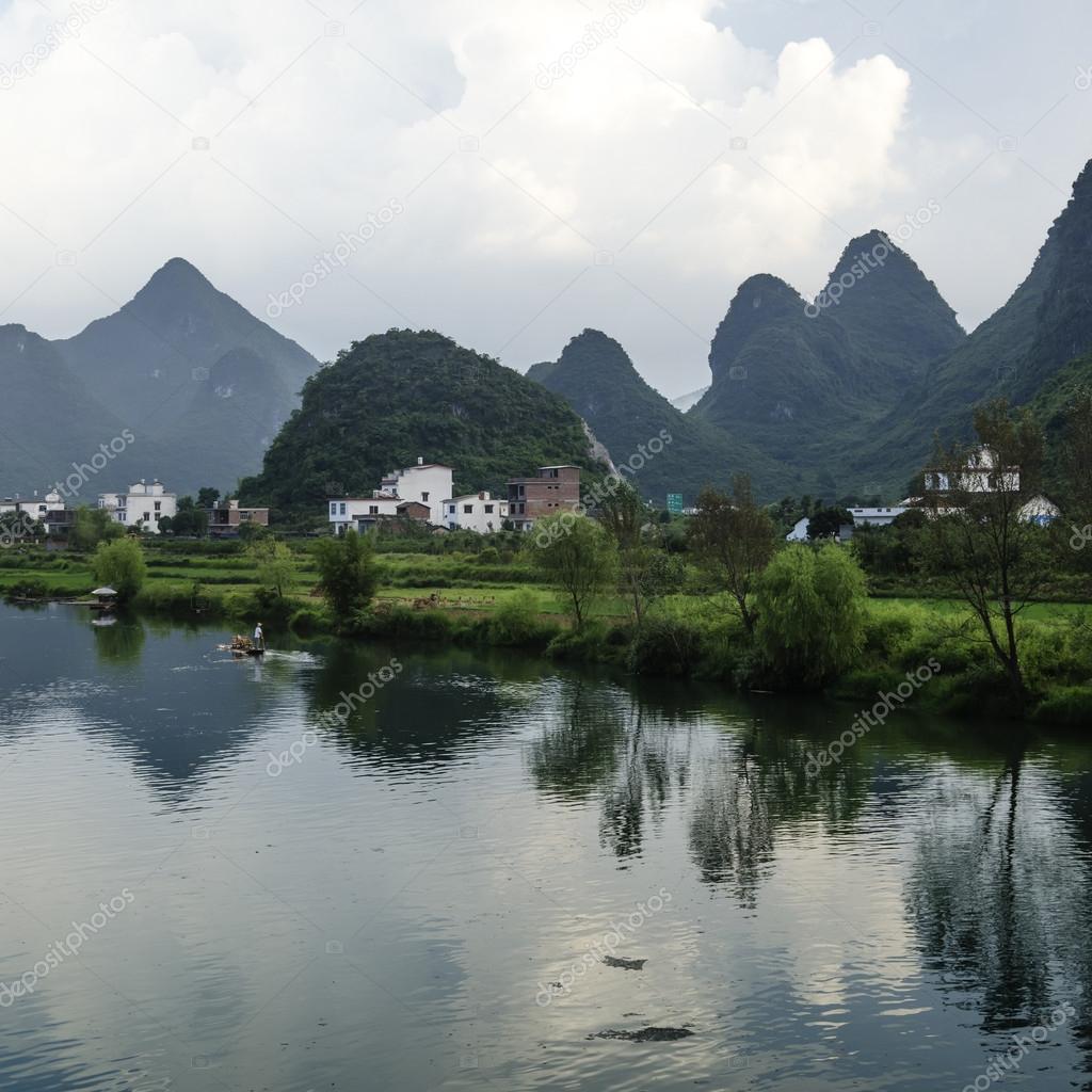 yangshuo and guilin in china