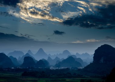 guilin, kırsal manzara