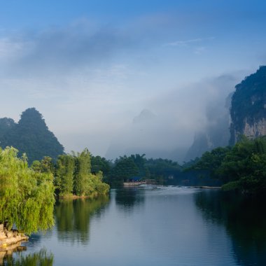 güzel karstik dağ manzarası
