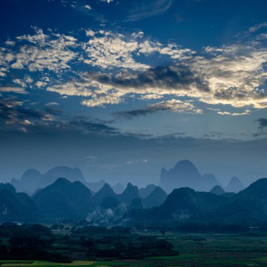 guilin, kırsal manzara