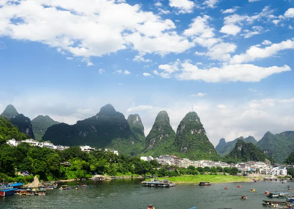 yangshuo ulong Nehri, bambu Sal