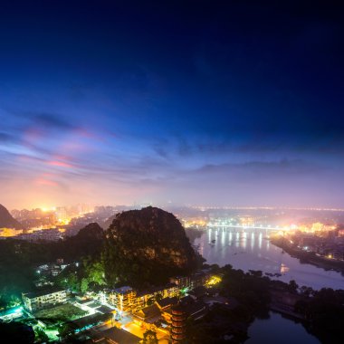 guilin güzel manzara