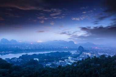 guilin güzel manzara
