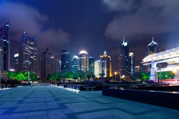 Distrito Financiero Lujiazui de Shanghai — Foto de Stock