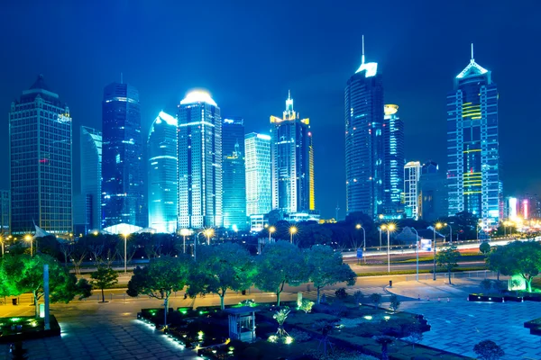 Distrito Financiero Lujiazui de Shanghai — Foto de Stock