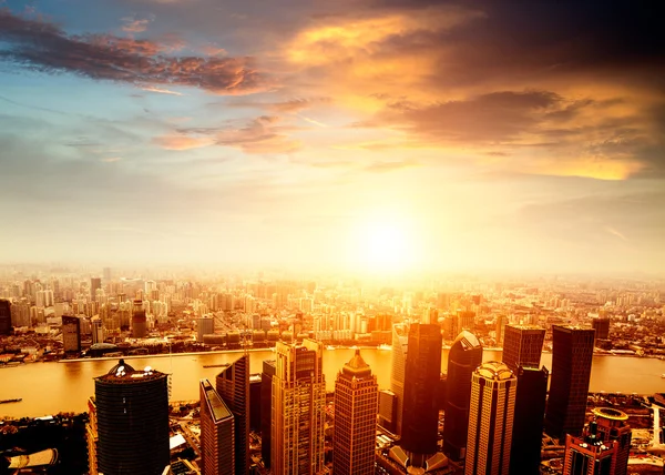 Shanghai lujiazui — Stockfoto