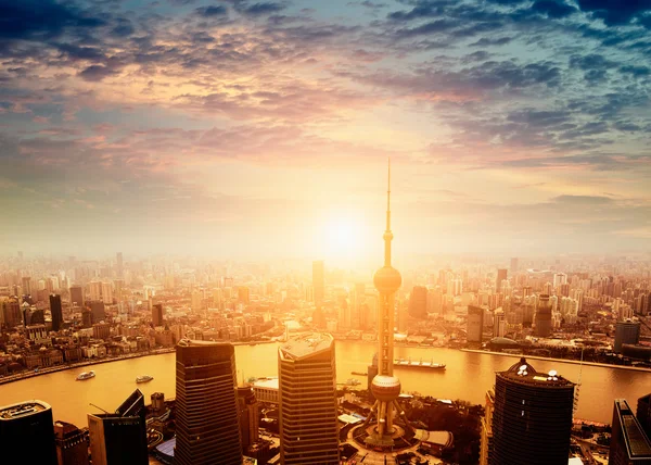 Shanghai Lujiazui — Stockfoto