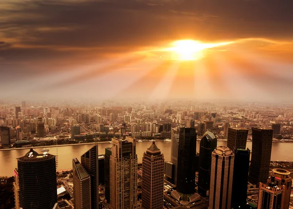 Shanghai Lujiazui — Stockfoto