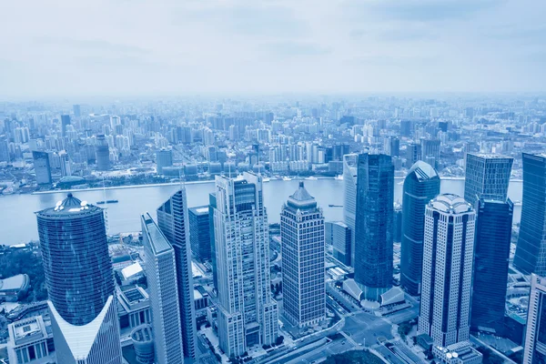 Distrito Financiero Lujiazui de Shanghai — Foto de Stock