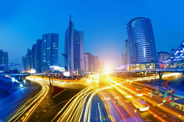 Straße bei Nacht — Stockfoto