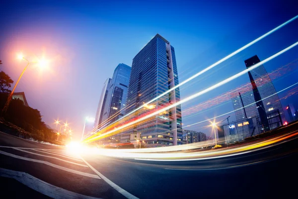 Straße bei Nacht — Stockfoto