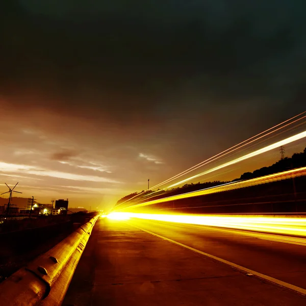 Autostrada a poca distanza — Foto Stock