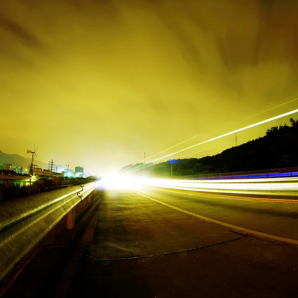 Autostrada a poca distanza — Foto Stock