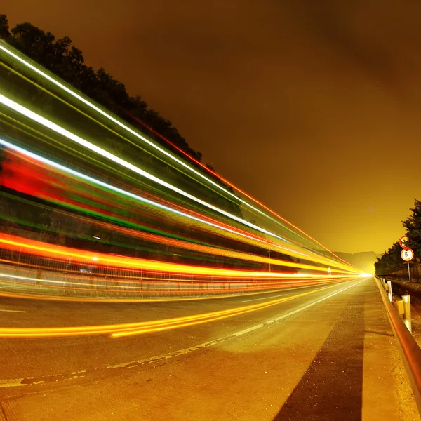 Highway bij nigh — Stockfoto