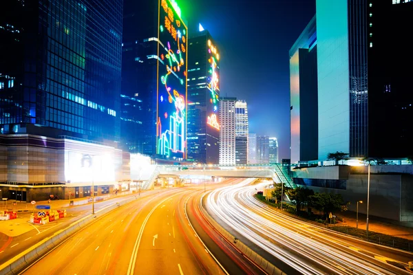 Hong Kong 'da trafik — Stok fotoğraf