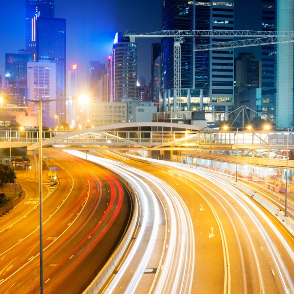 Trafik i Hong kong — Stockfoto