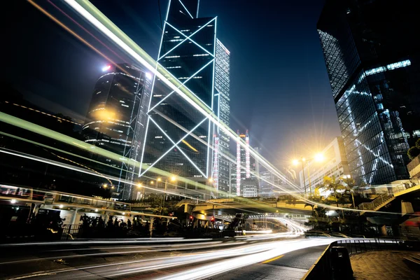 Hong Kong 'da trafik — Stok fotoğraf