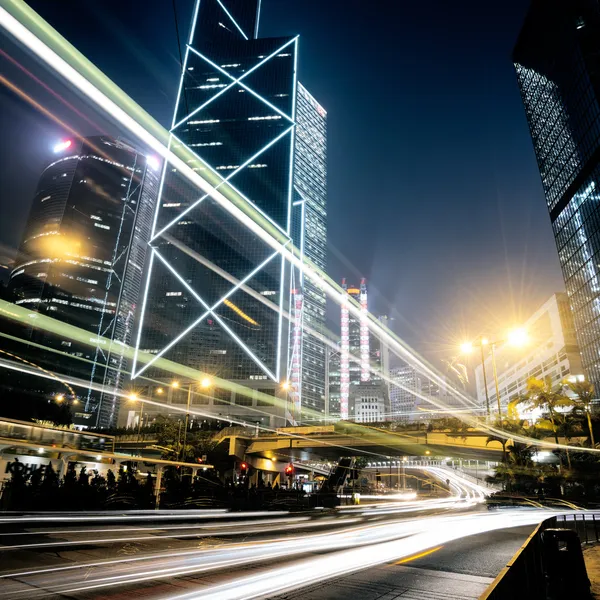 Trafik i Hong kong — Stockfoto