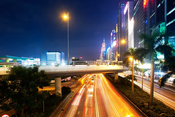 Traffico a Hong Kong — Foto Stock