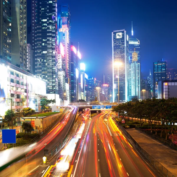 Trafik i Hong kong — Stockfoto