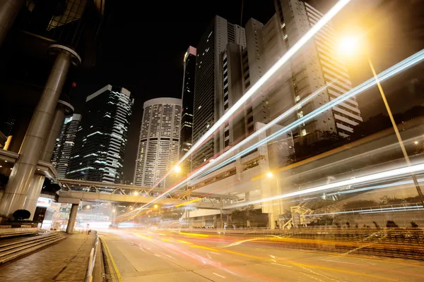 Trafik i Hong kong — Stockfoto