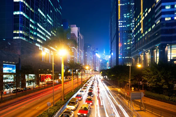 Traffic in Hong Kong Royalty Free Stock Photos